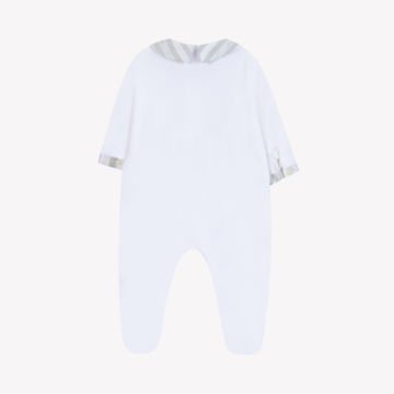 Erkek Bebek Garda Yakalı Kadife Tulum