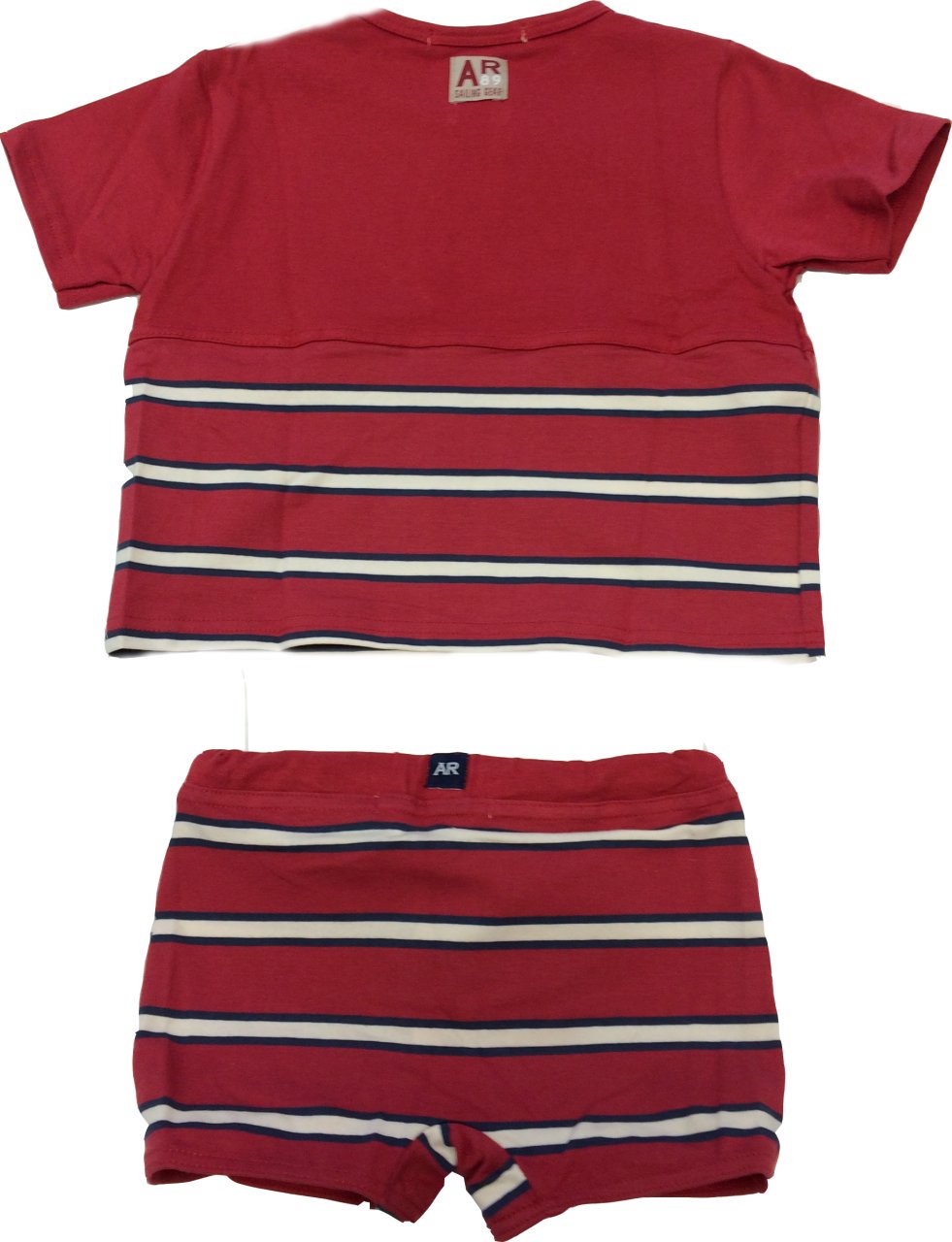 Erkek Bebek Koton Takım T-Shirt + Şort