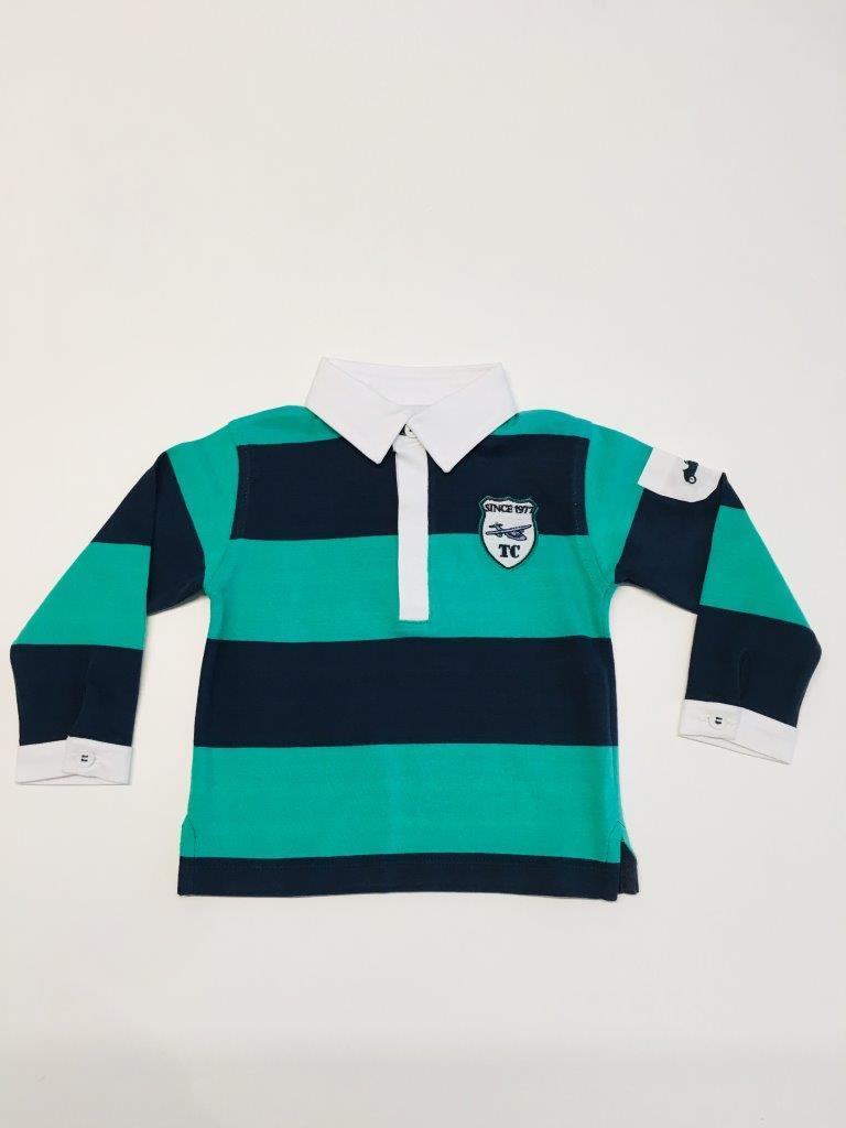 Erkek Bebek Polo Yaka Sweatshirt