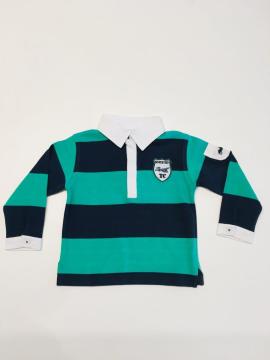 Erkek Bebek Polo Yaka Sweatshirt