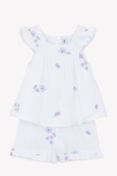 Kız Bebek Tunik + Bloomer Set