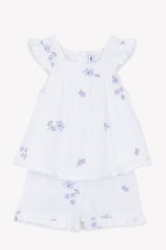 Kız Bebek Tunik + Bloomer Set