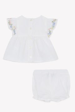 Kız Bebek Tunik + Bloomer Set