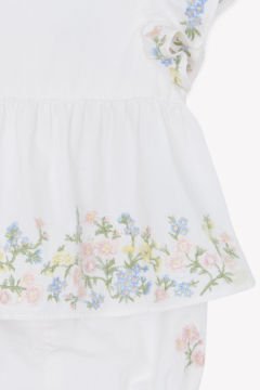 Kız Bebek Tunik + Bloomer Set
