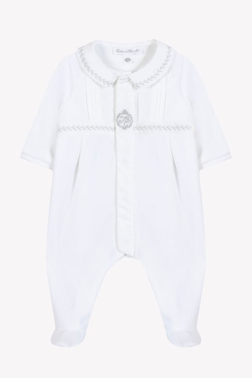 Erkek Bebek Kadife Tulum