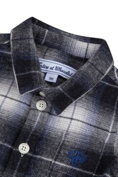 Erkek Bebek Kareli Gömlek