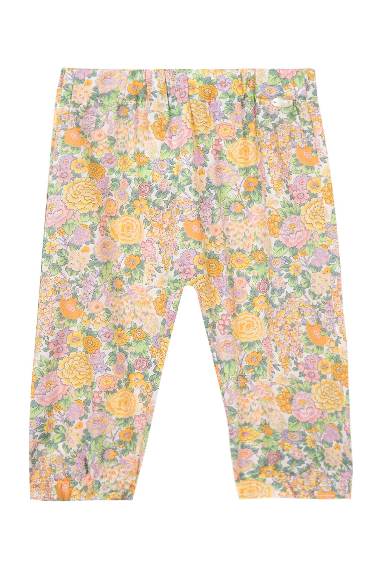 Kız Bebek Çiçekli Pantalon