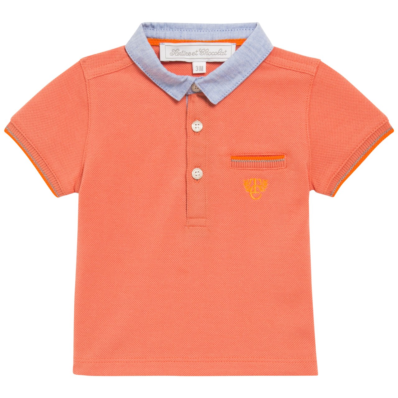 Erkek Bebek Polo Yaka T-Shirt