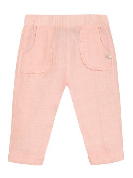 Kız Bebek Keten Pantalon