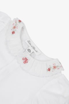 Kız Bebek Body + Askılı Şort Set