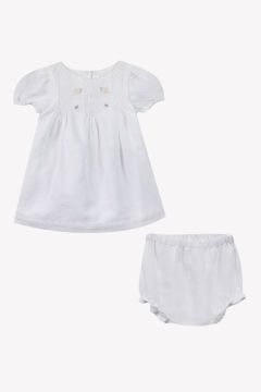 Kız Bebek Tunik + Bloomer Set