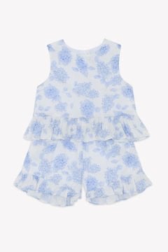 Kız Çocuk Tunik + Şort Set