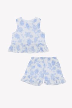 Kız Çocuk Tunik + Şort Set