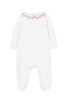 Kız Bebek Dore Nakışlı Şık Tulum