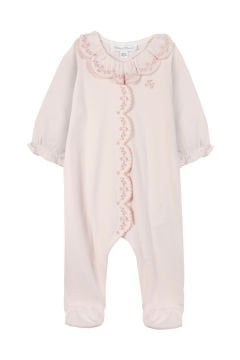 Kız Bebek Dore Nakışlı Şık Tulum