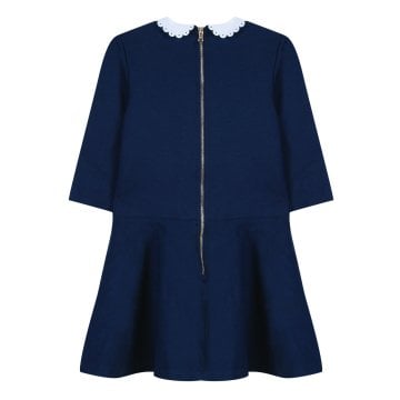 Kız Çocuk Uzun Kollu Yakalı Elbise