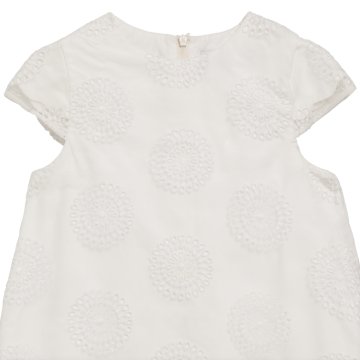 Kız Çocuk İşlemeli Şık Elbise