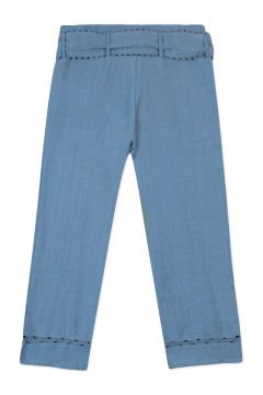Kız Çocuk Keten Pantalon