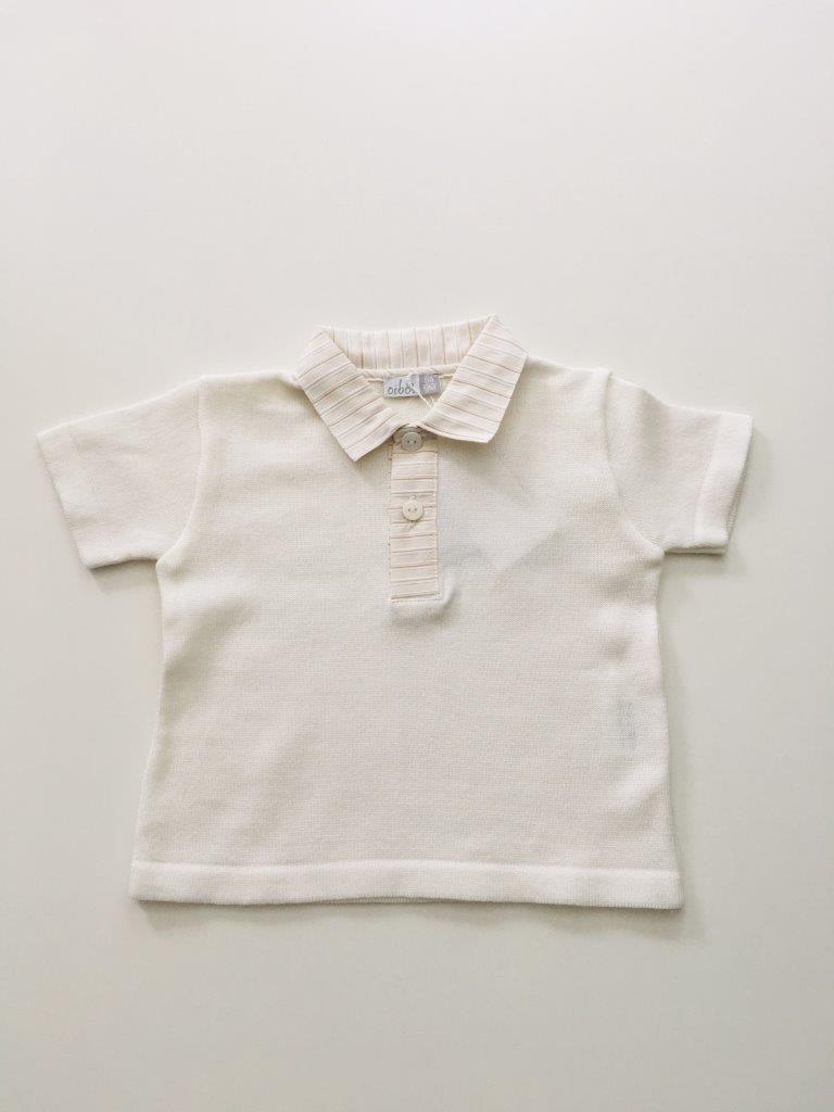 Erkek Bebek Polo Yaka T-shirt