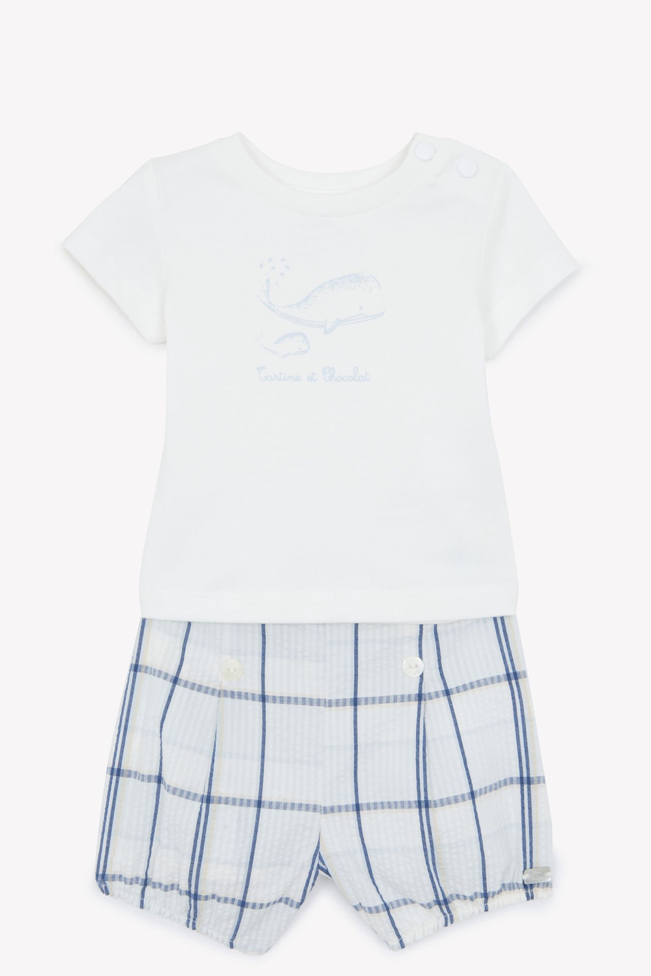 Erkek Bebek T.Shirt + Şort Set