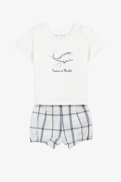 Erkek Bebek T.Shirt + Şort Set