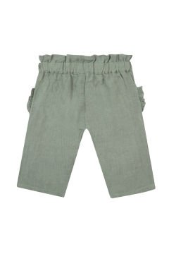 Kız Bebek Keten Pantalon