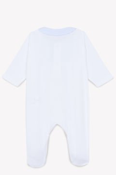 Erkek Bebek  Önden Açılan Coton Tulum