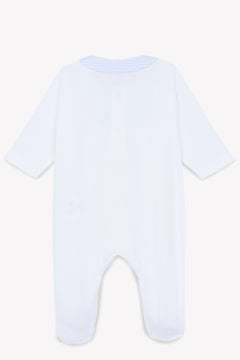 Erkek Bebek  Önden Açılan Coton Tulum