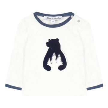 Erkek Bebek Kutup Ayı Baskılı T-Shirt 1 Yaş