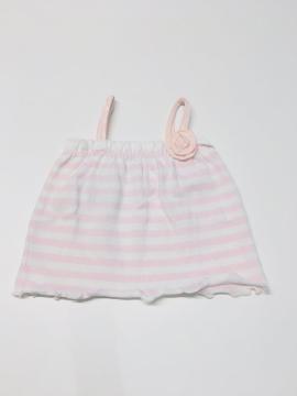 Kız Bebek Triko Askılı Bluz