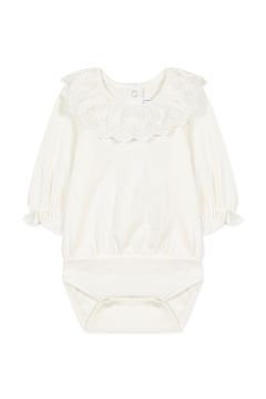 Kız Bebek Dantel Yakalı Body