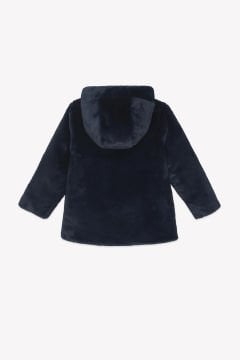 Kız Çocuk Çift Taraflı Doudoune Mont