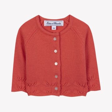 Kız Bebek Triko Hırka