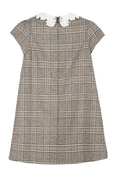 Kız Çocuk Kareli Elbise