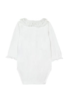 Kız Bebek Dantel Yakalı Body