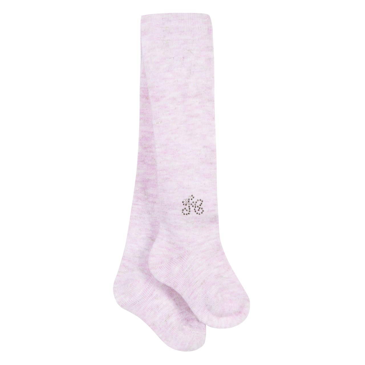 Kız Bebek Bileği Taşlı Simli Külotlu Çorap