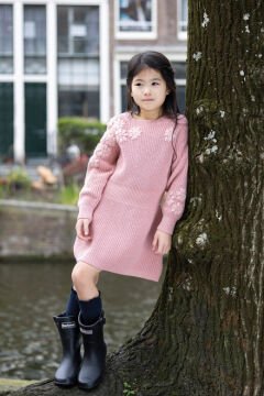 Kız Çocuk Triko Elbise