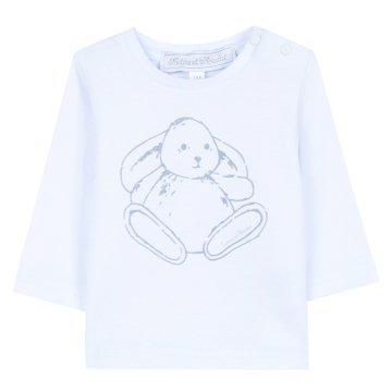 Erkek Bebek Uzun Kollu Baskılı T-Shirt