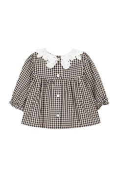 Kız Çocuk Fisto Yakalı Tunik