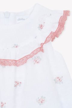 Kız Bebek Şortlu Kısa Tulum
