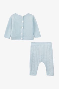 Erkek Bebek Triko Kazak + Pantalon Takım