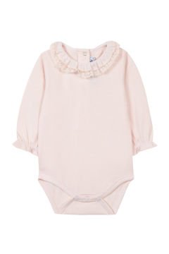 Kız Bebek Dantel Yakalı Body