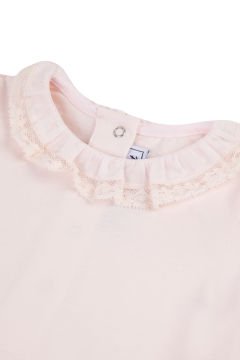 Kız Bebek Dantel Yakalı Body