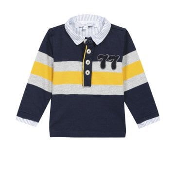 Erkek Çocuk Polo Yaka Sweatshirt