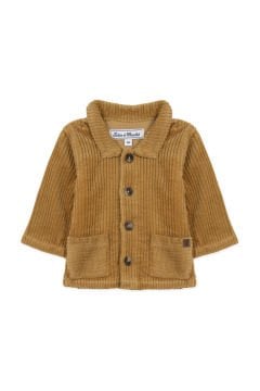 Erkek Bebek Kalın Fitilli Kadife Gömlek Ceket