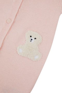 Kız Bebek Ayaksız Triko Tulum