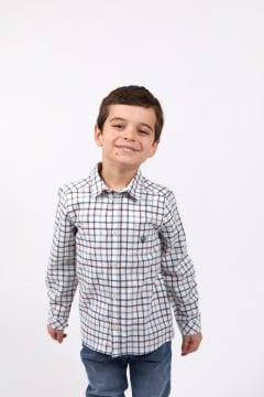 Erkek Çocuk Kareli Gömlek