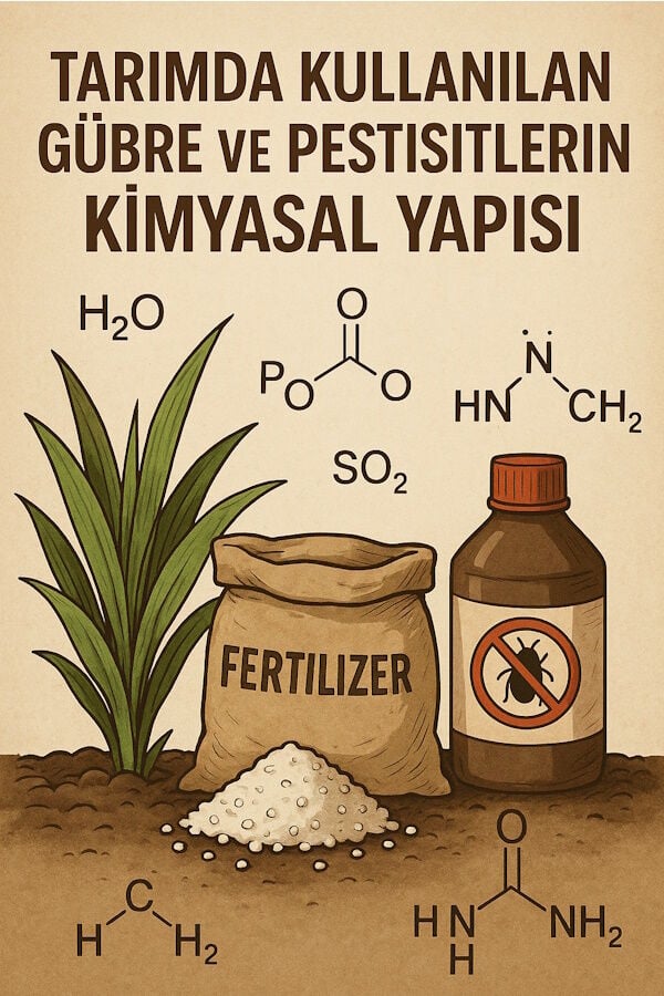 Tarımda Kullanılan Gübre ve Pestisitlerin Kimyasal Yapısı