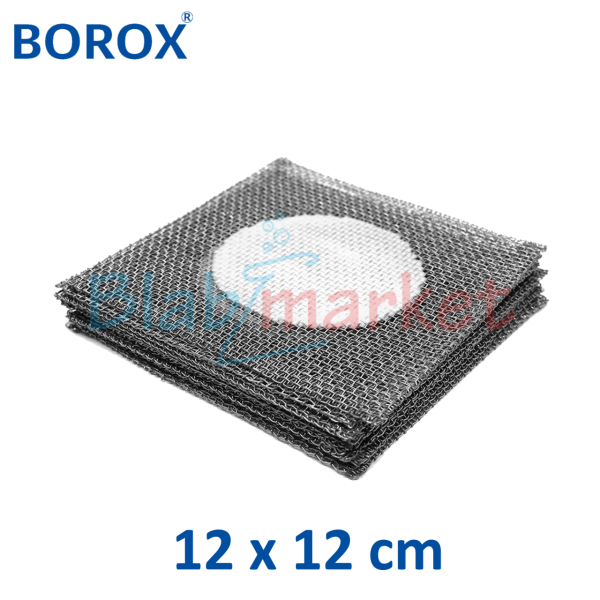 Borox Amyant Tel - Ortası Seramik - 12x12 cm - 10 Adet