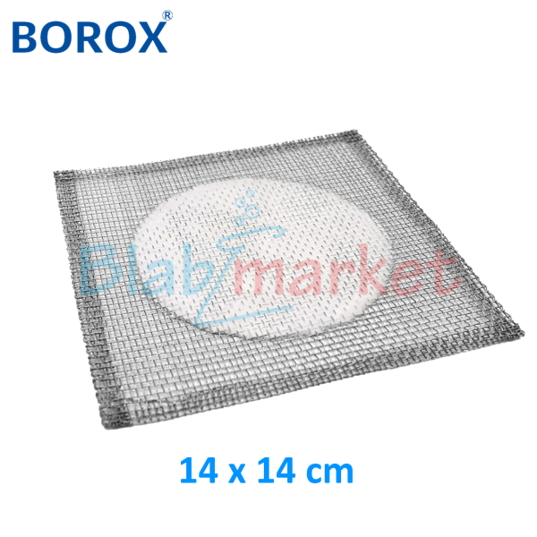Borox Amyant Tel - Ortası Seramik - 14x14 cm - 10 Adet